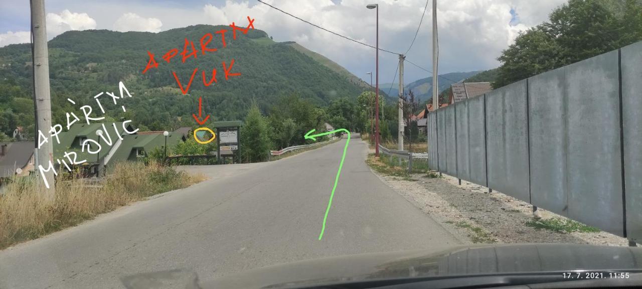 Apartmani Vuk 1 コラシン エクステリア 写真